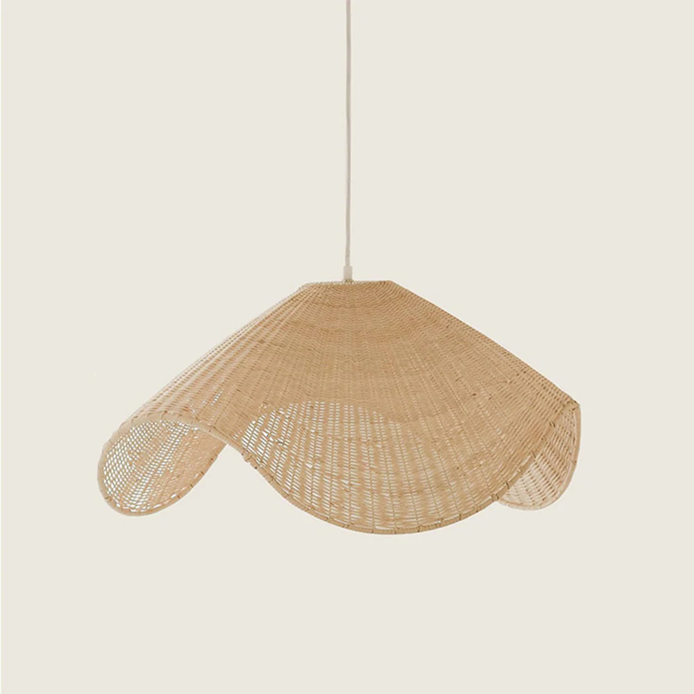 Modern Simple Handwoven Rattan Pendant Light - Image 2