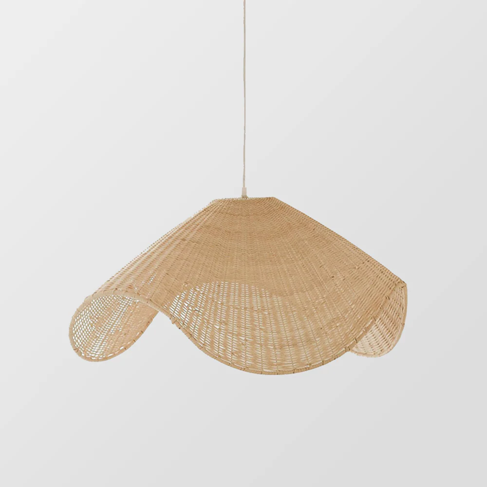 Modern Simple Handwoven Rattan Pendant Light - Image 3