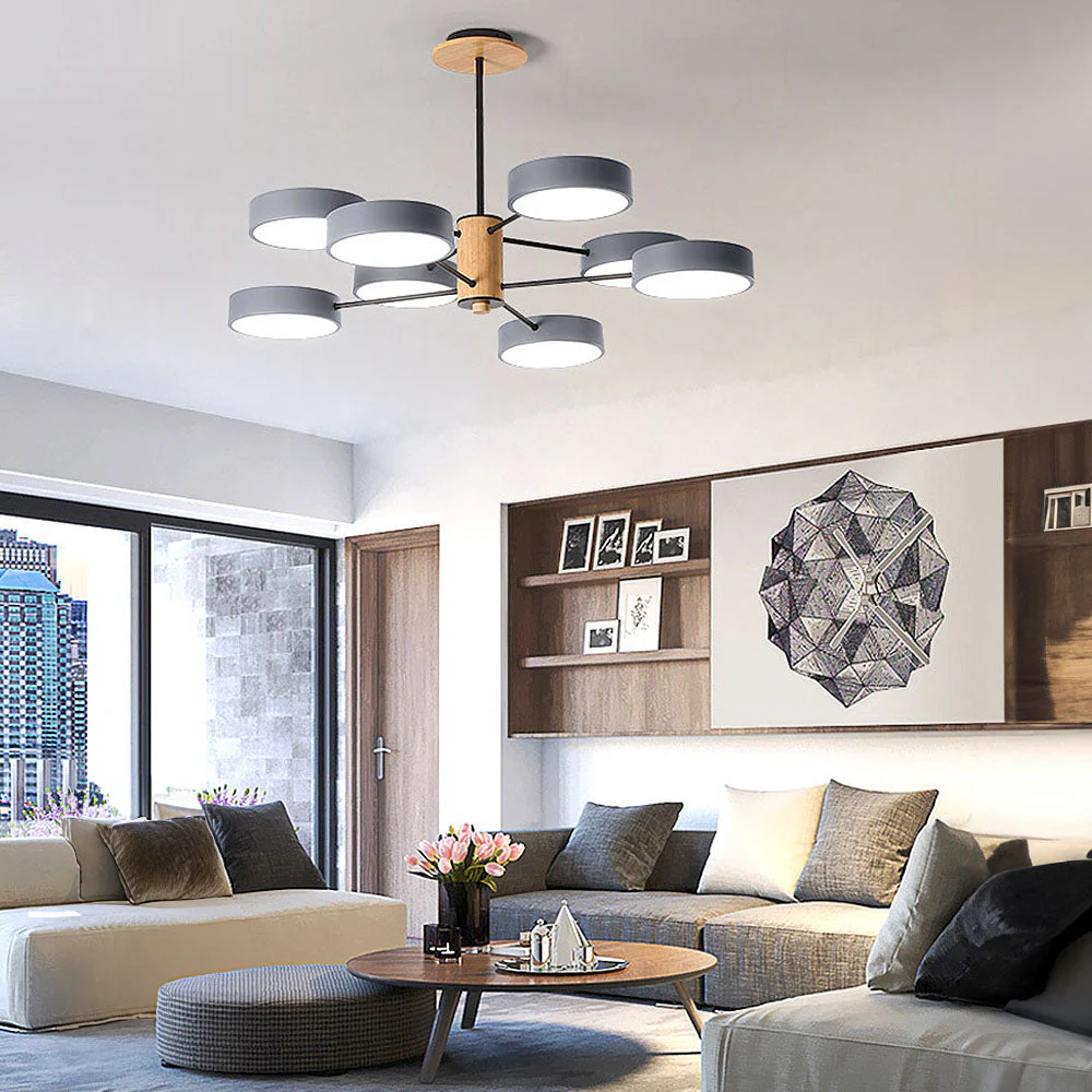 Modern Simple LED Branched Pendant Light - Image 22