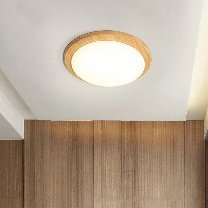 Unique Contemporary Ceiling Light Wood Ceiling Lamp - Image 5