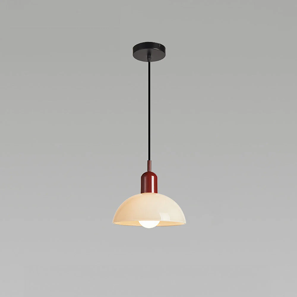 Modern Stained Mini Bedside Pendant Light - Image 14