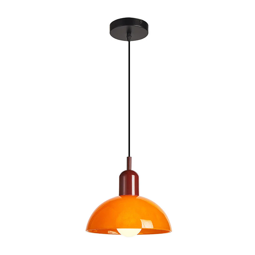 Modern Stained Mini Bedside Pendant Light - Image 6