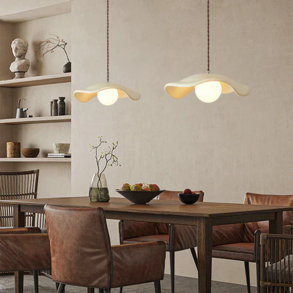 Modern Style Hat Shade Resin Pendant Light - Image 10