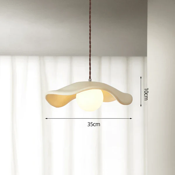 Modern Style Hat Shade Resin Pendant Light - Image 14