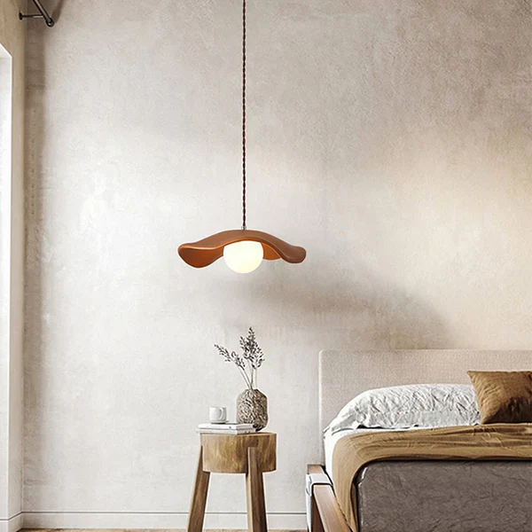 Modern Style Hat Shade Resin Pendant Light - Image 5