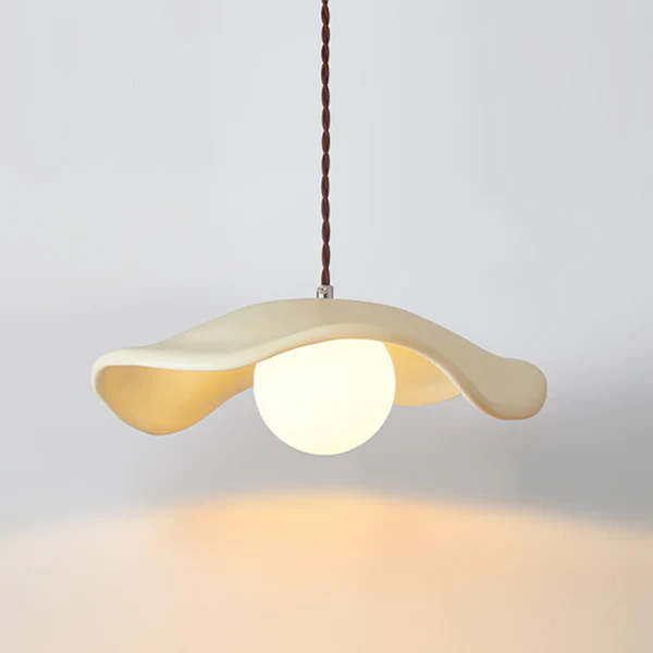 Modern Style Hat Shade Resin Pendant Light - Image 9