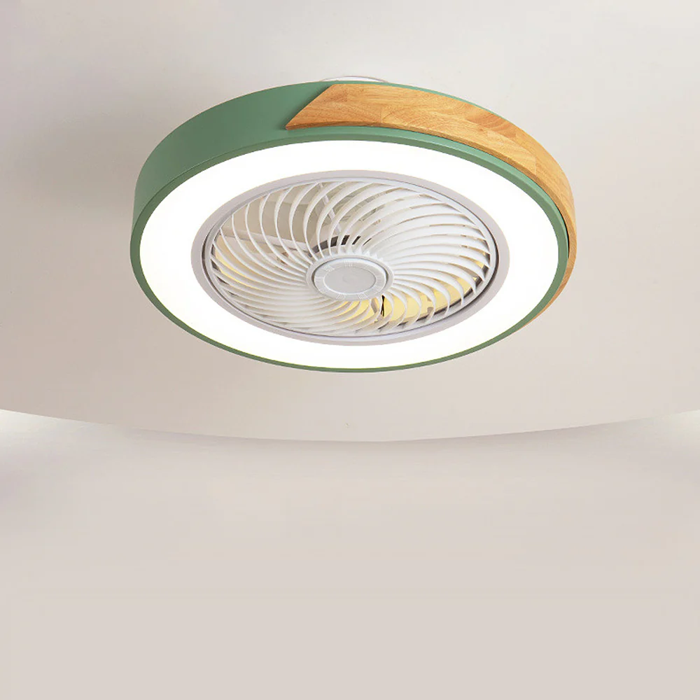 Modern Wood Ceiling Fans With LED Lights - Image 11