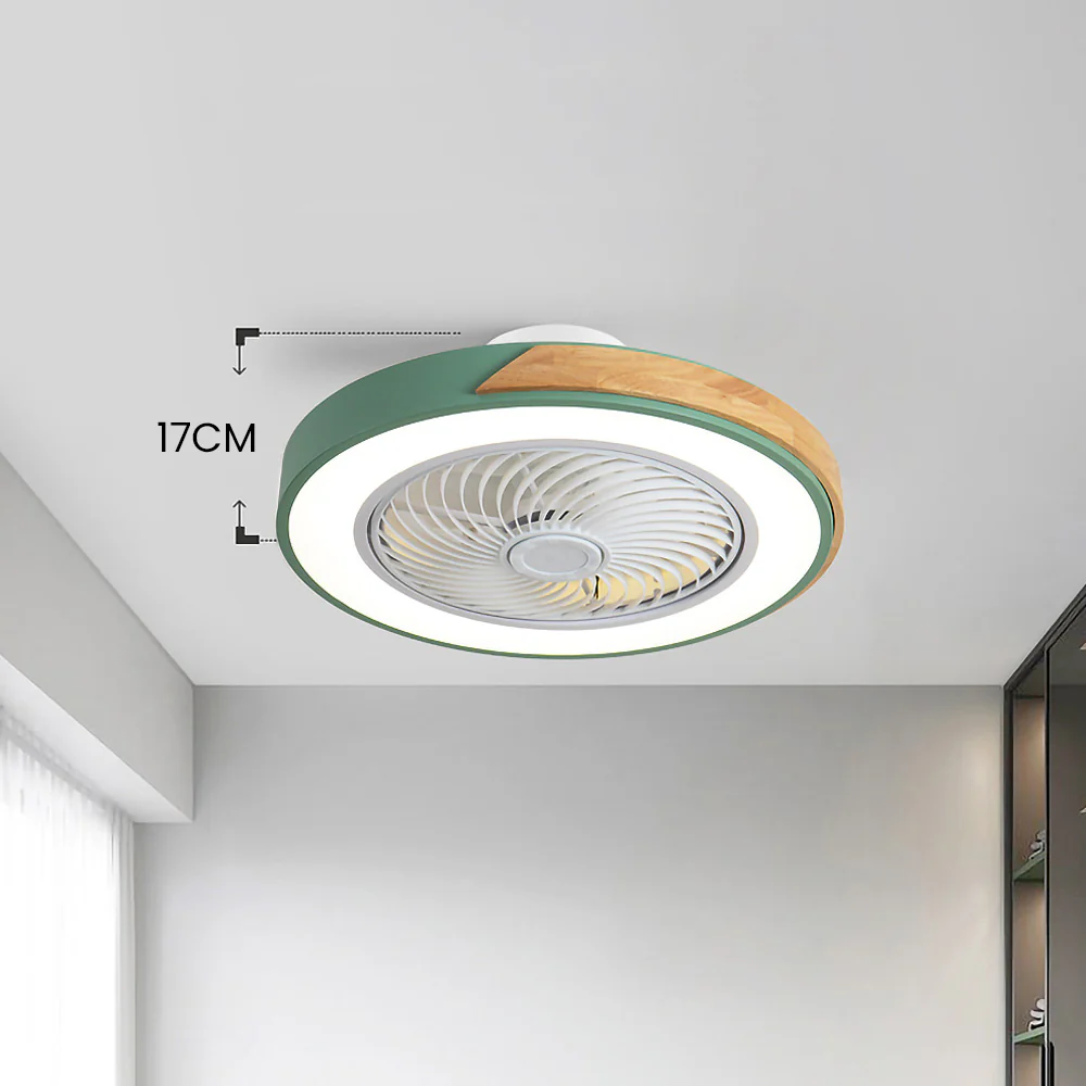 Modern Wood Ceiling Fans With LED Lights - Image 12