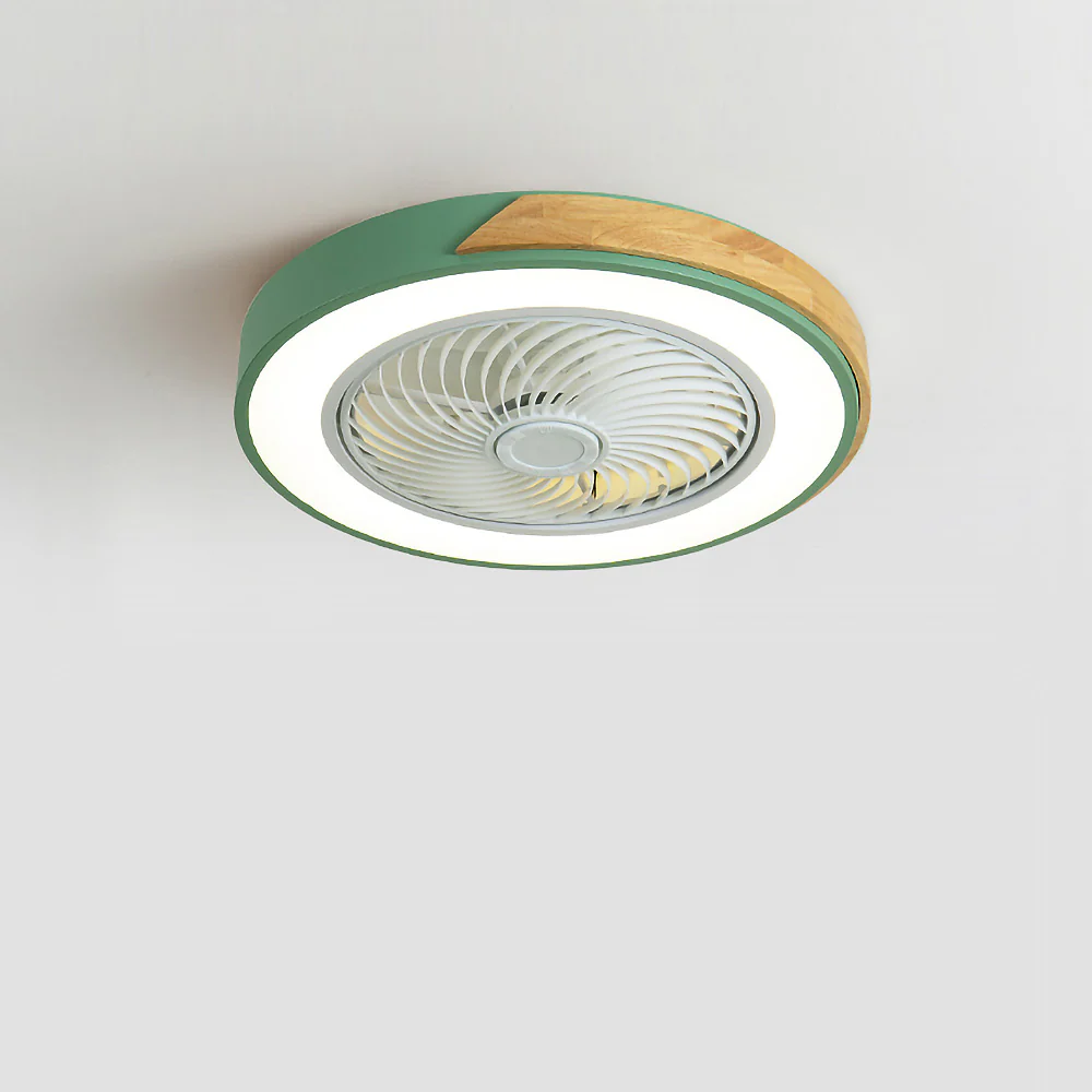 Modern Wood Ceiling Fans With LED Lights - Image 13