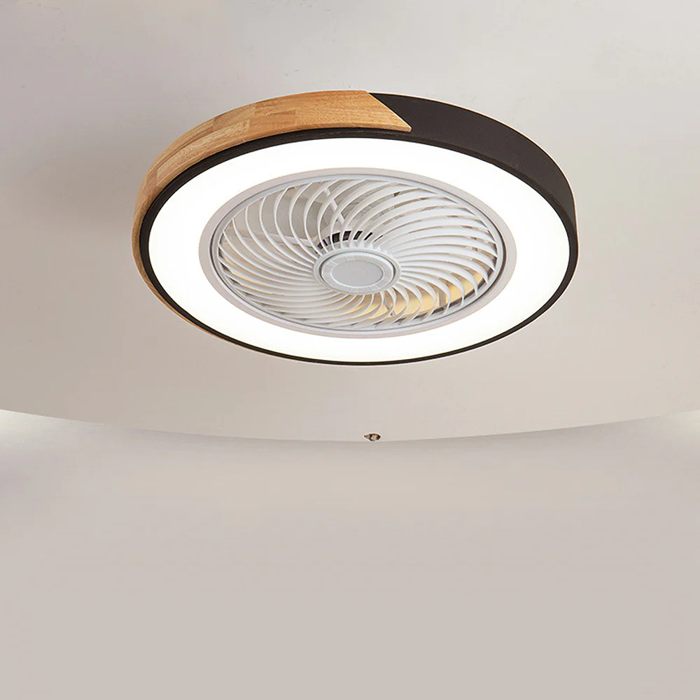 Modern Wood Ceiling Fans With LED Lights - Image 15