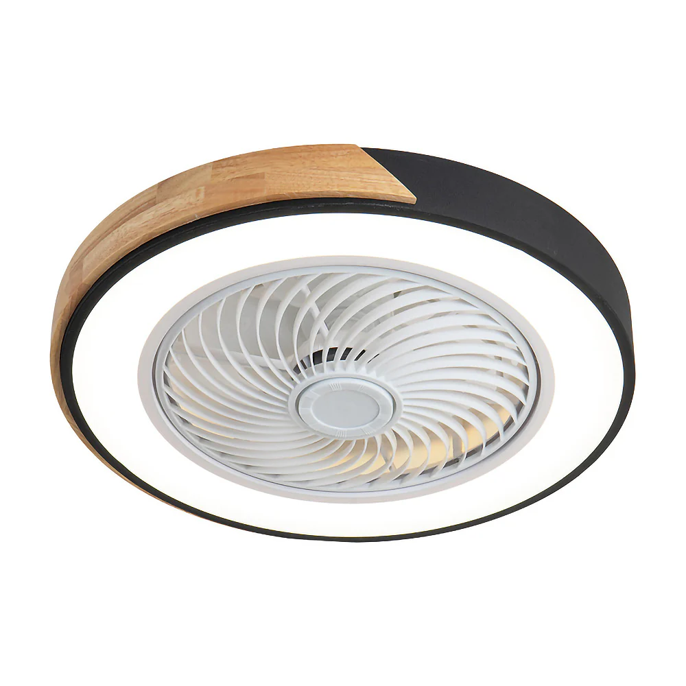 Modern Wood Ceiling Fans With LED Lights - Image 17