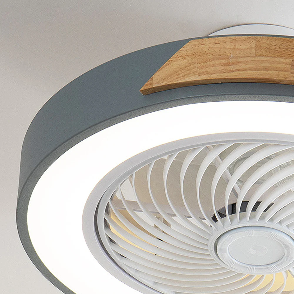 Modern Wood Ceiling Fans With LED Lights - Image 20
