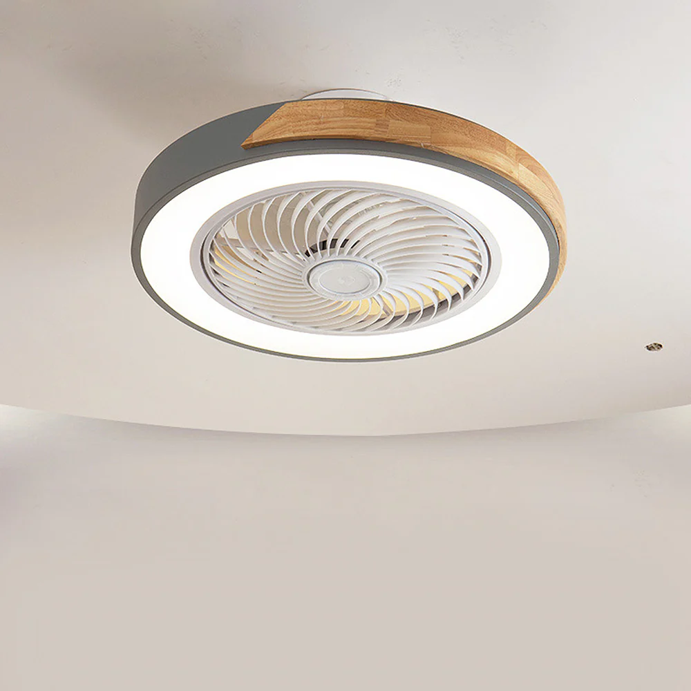 Modern Wood Ceiling Fans With LED Lights - Image 22
