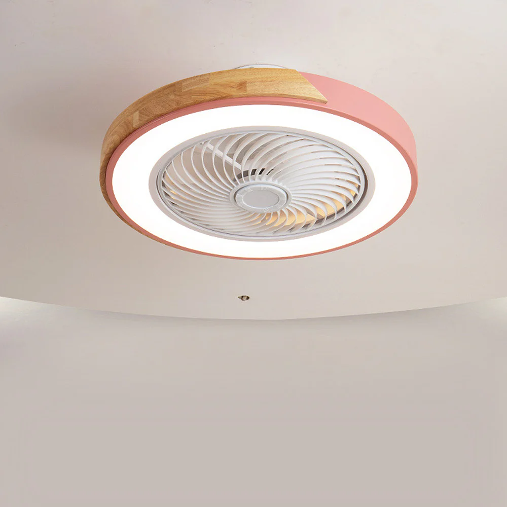 Modern Wood Ceiling Fans With LED Lights - Image 24