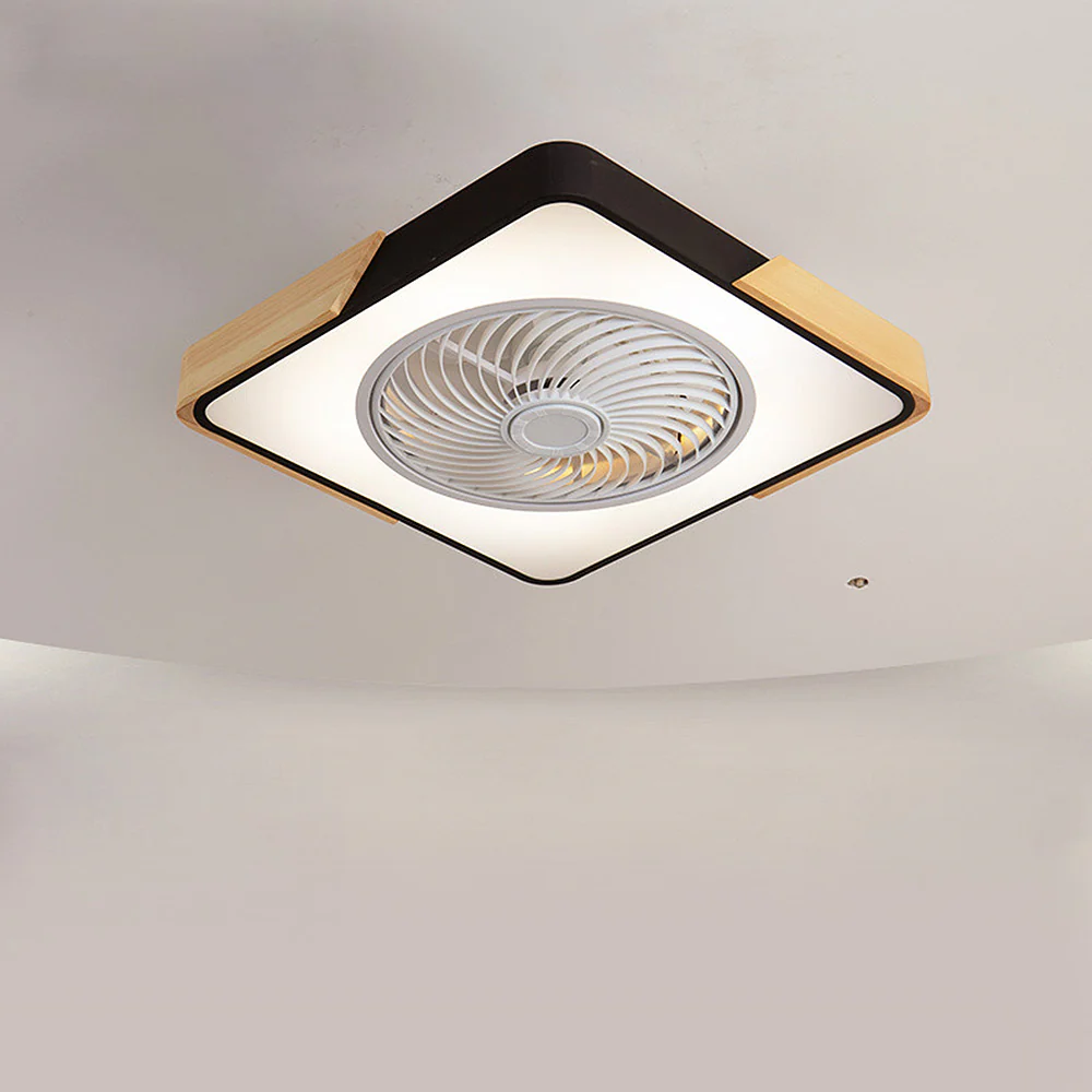 Modern Wood Ceiling Fans With LED Lights - Image 31
