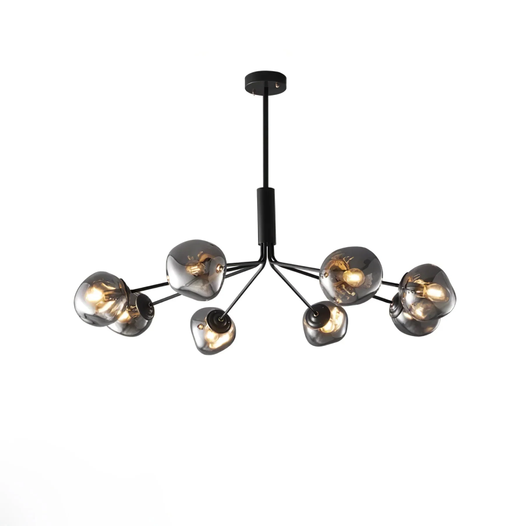 Modern Molecular Lava Glass Living Room Chandelier - Image 4