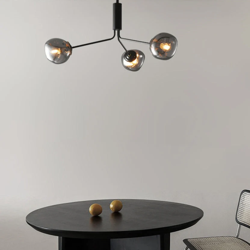 Modern Molecular Lava Glass Living Room Chandelier - Image 5