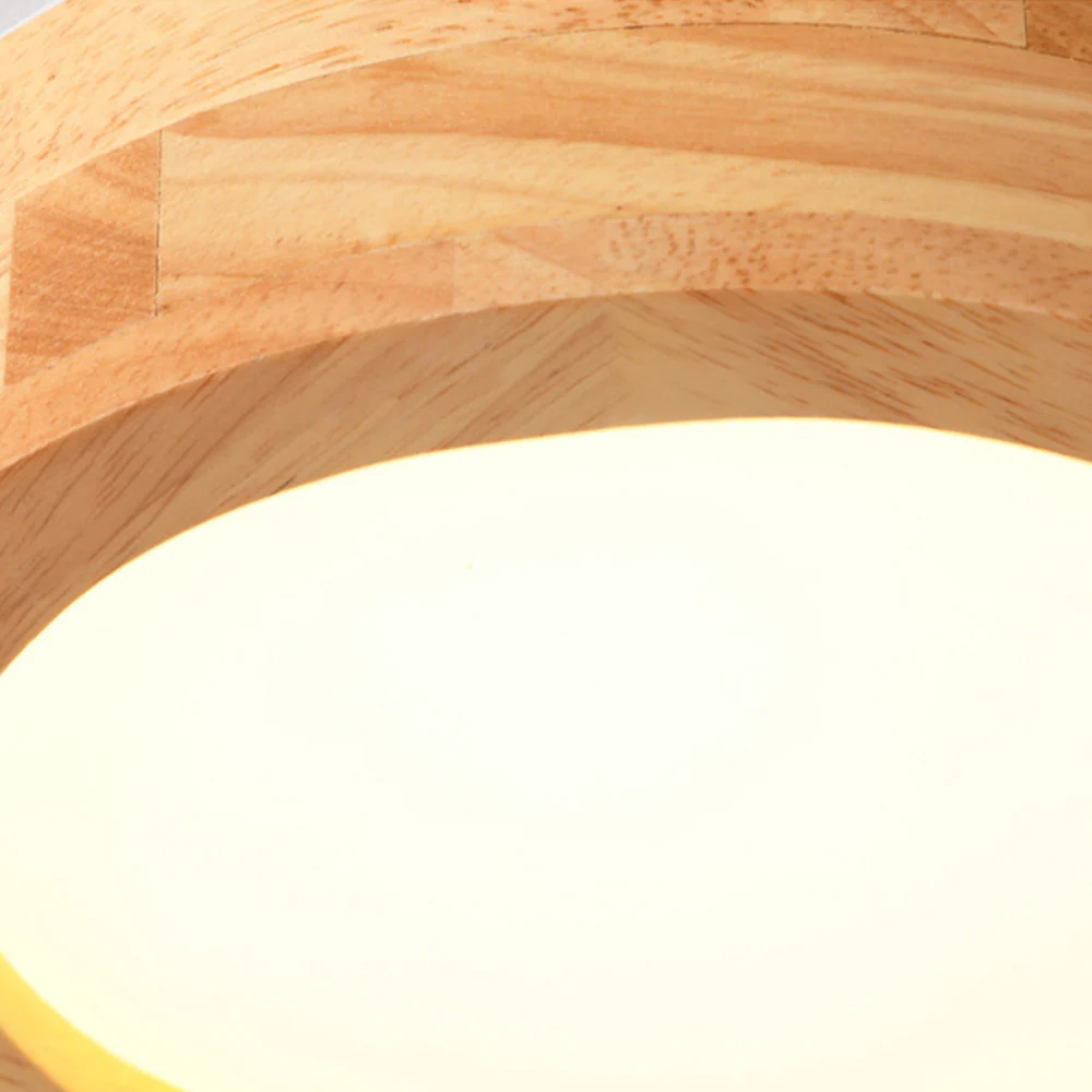 Multi-Heads Wood Retro LED Ceiling Light - Image 9