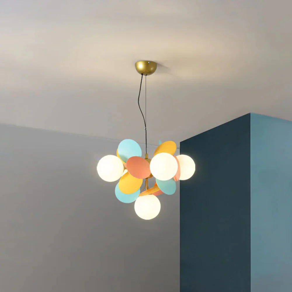 Modern Multicolored Flower-Branch Shaped Ceiling Chandelier Light - Image 2