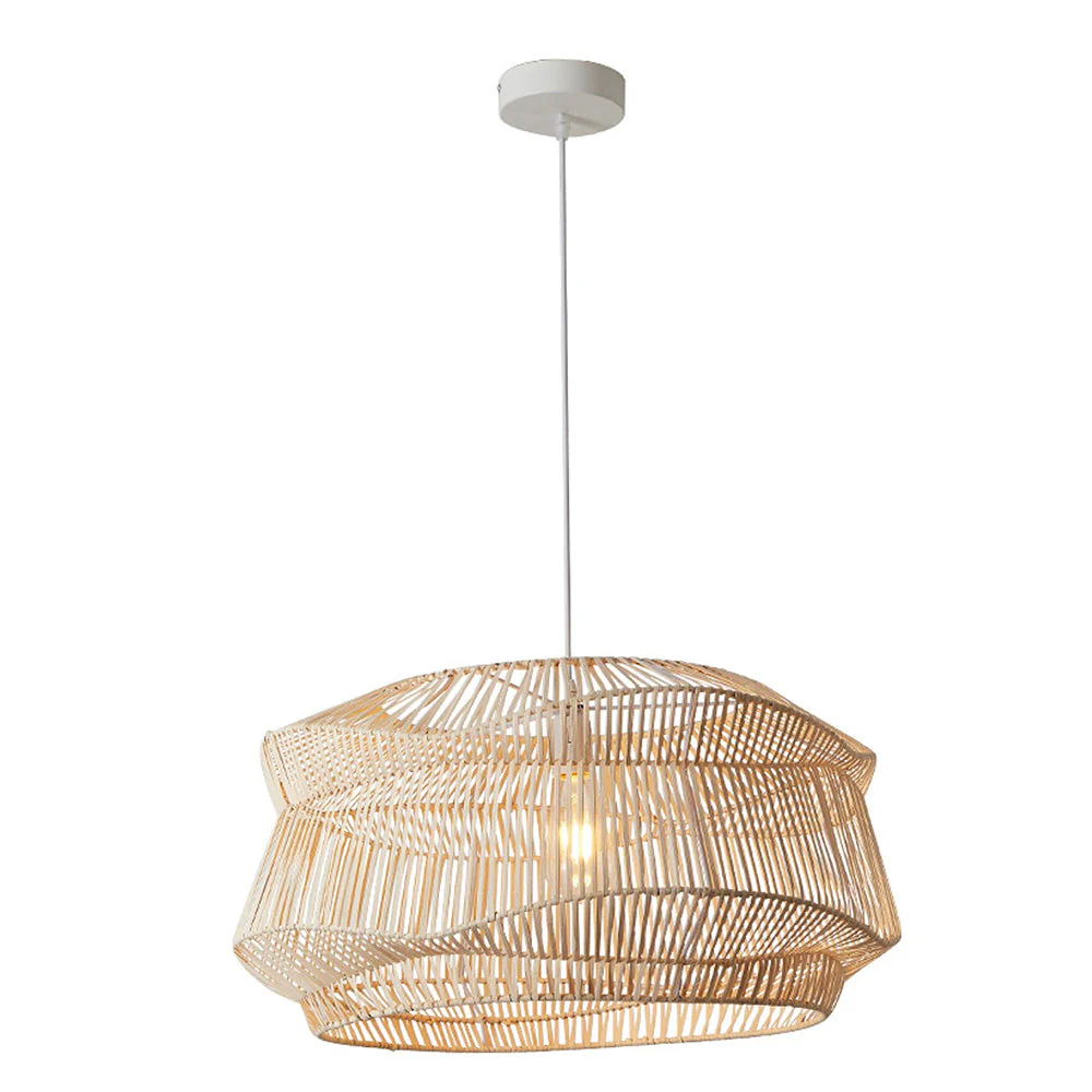 Natural Handmade Rattan Pendant Light - Image 5