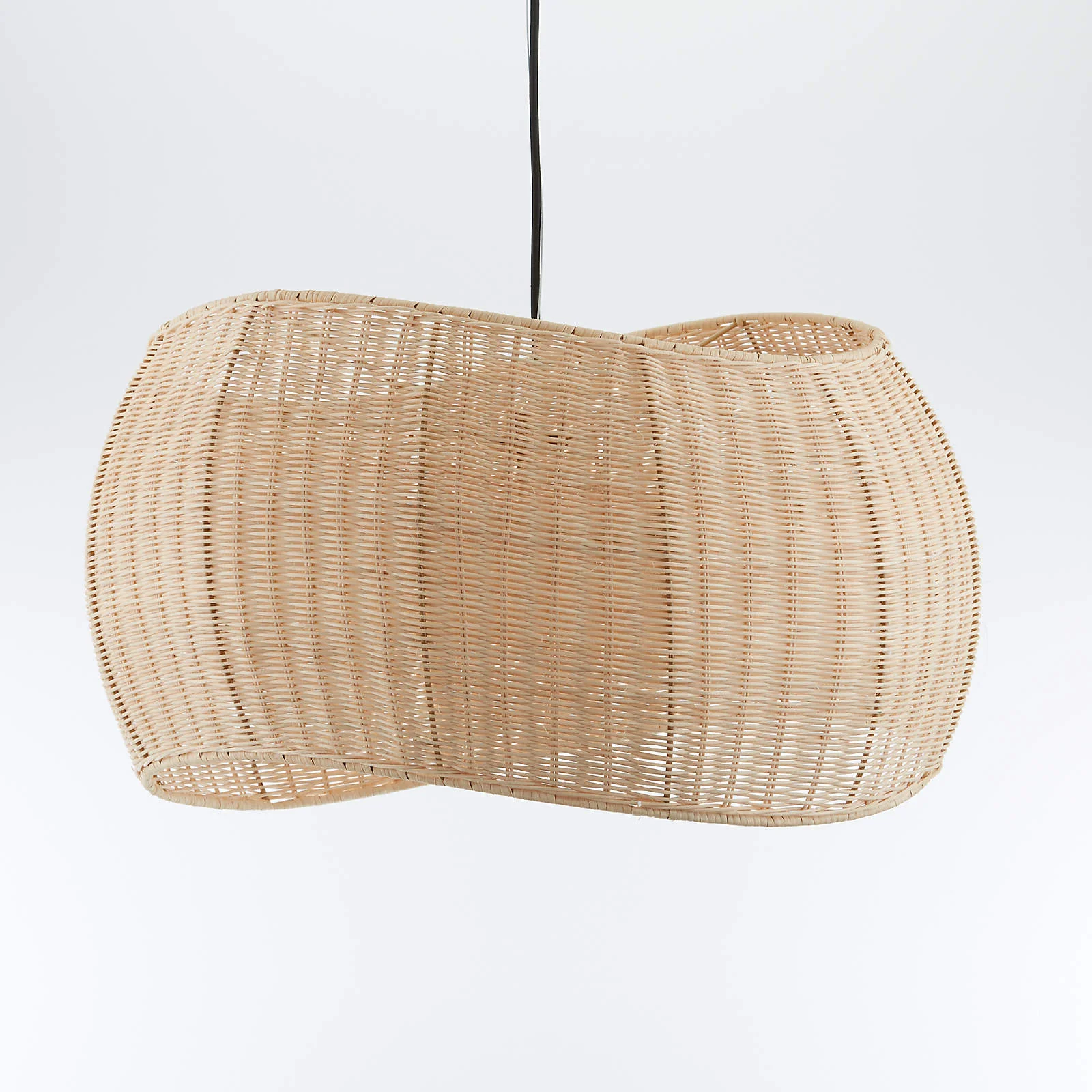 Natural Wicker Hanging Light Rattan Pendant Lampshade - Image 10