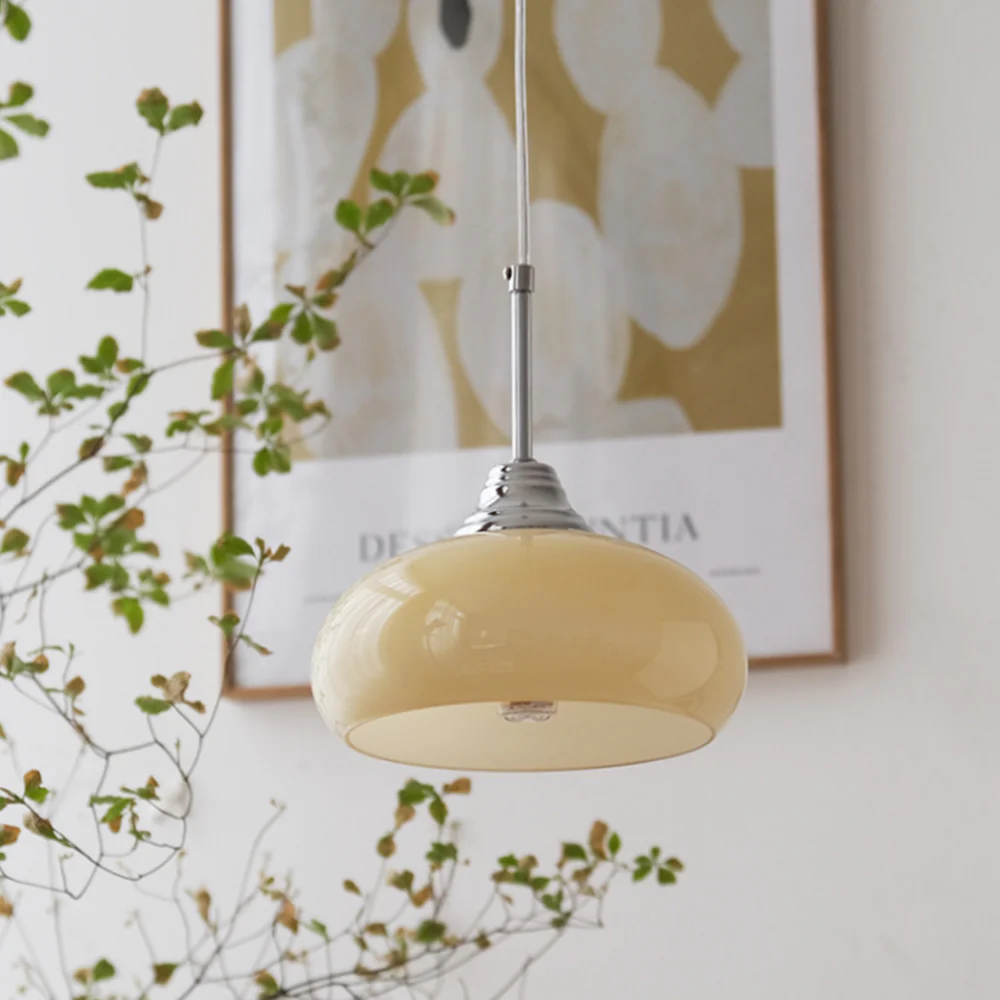 Nordic Bauhaus Small Glass Pendant Light - Image 2