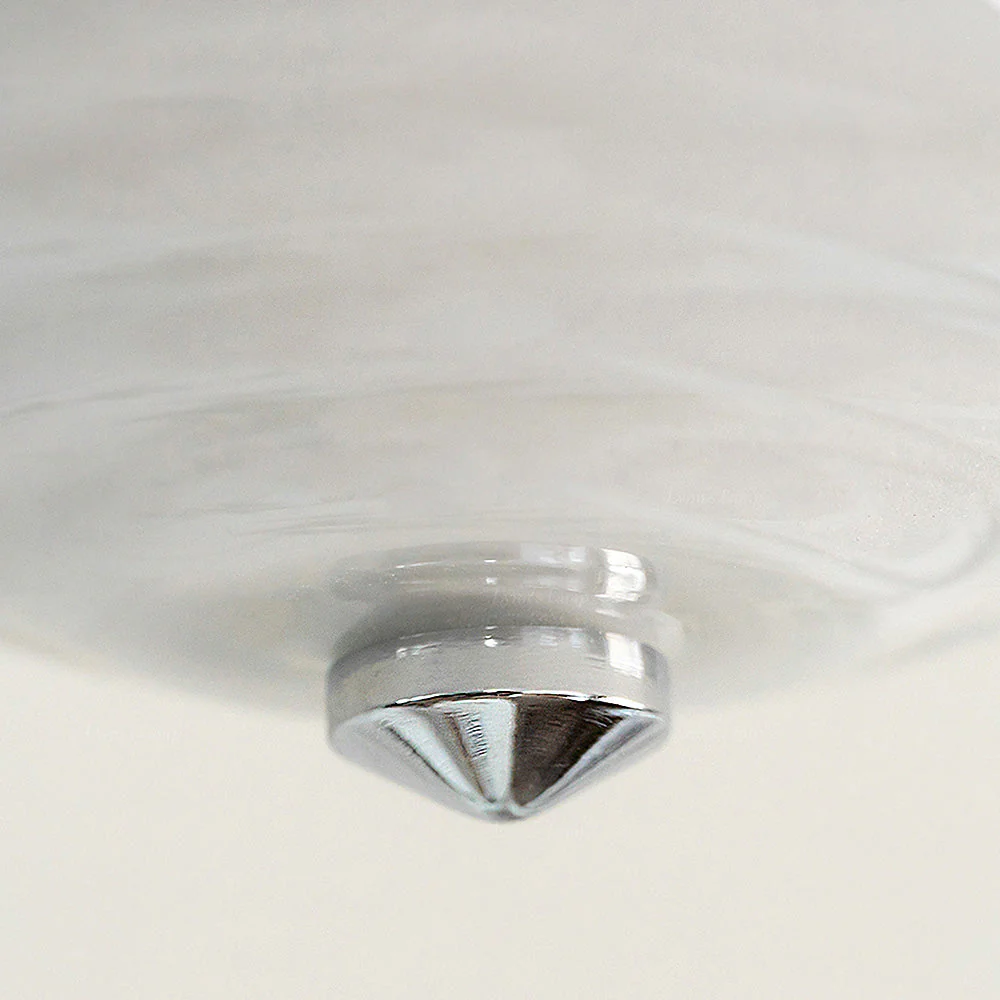 Nordic Chrome Simple LED Ceiling Lamp - Image 11
