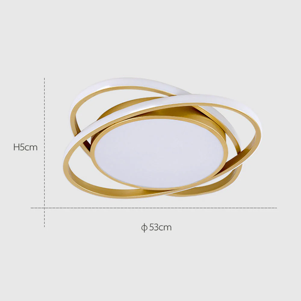Nordic Circle LED Ceiling Lamp - Image 7