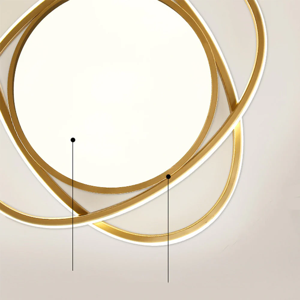 Nordic Circle LED Ceiling Lamp - Image 8