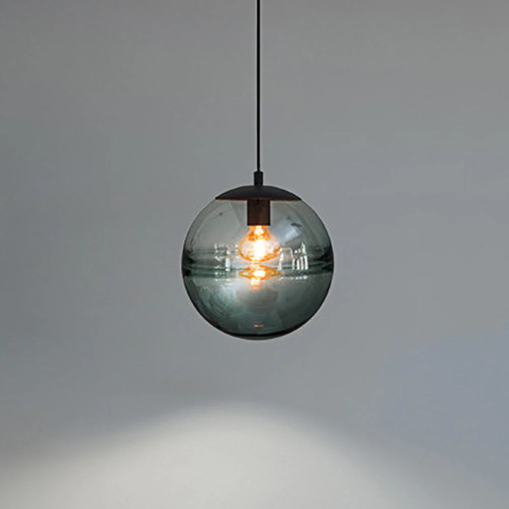 Nordic Clear Glass Ball Stained Pendant Light - Image 5