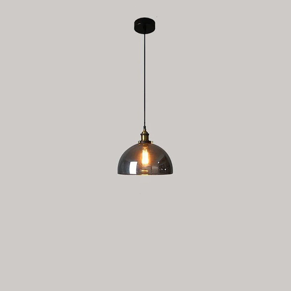 Nordic Clear Glass Bedside Pendant Light - Image 14