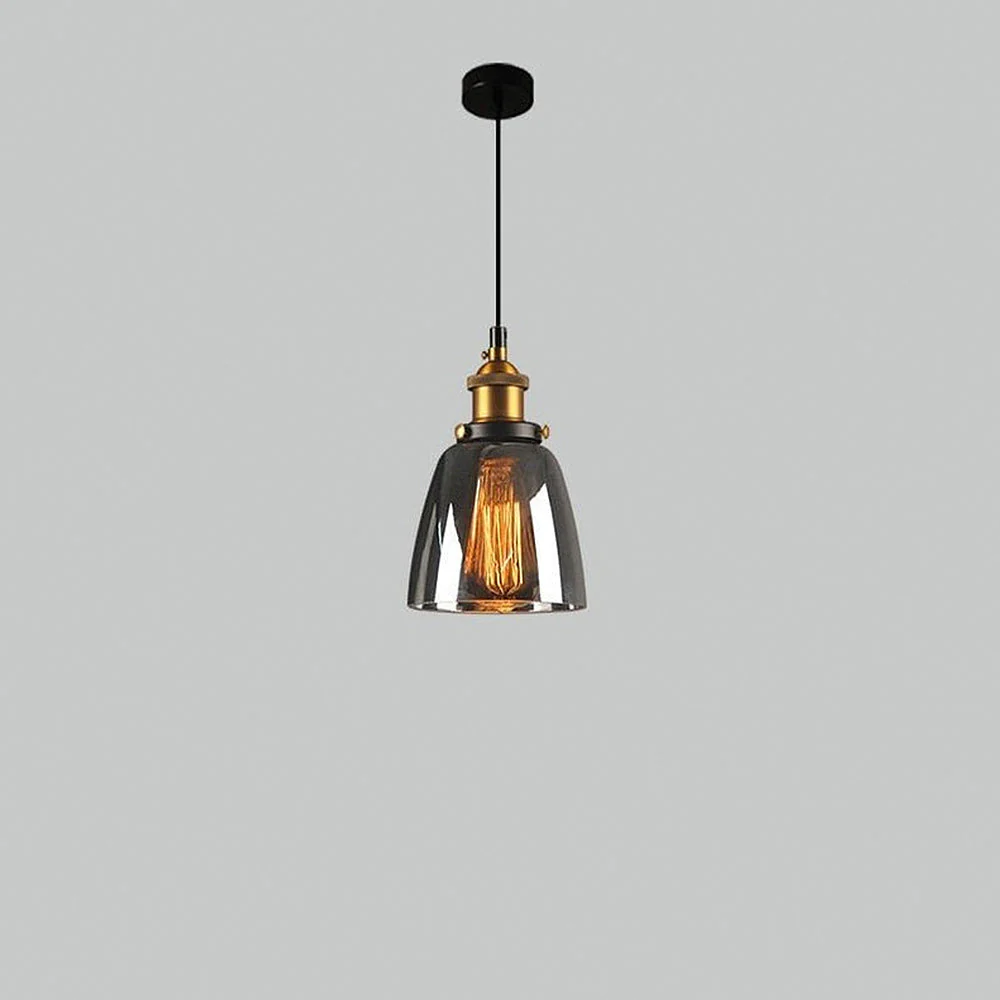 Nordic Clear Glass Bedside Pendant Light - Image 15