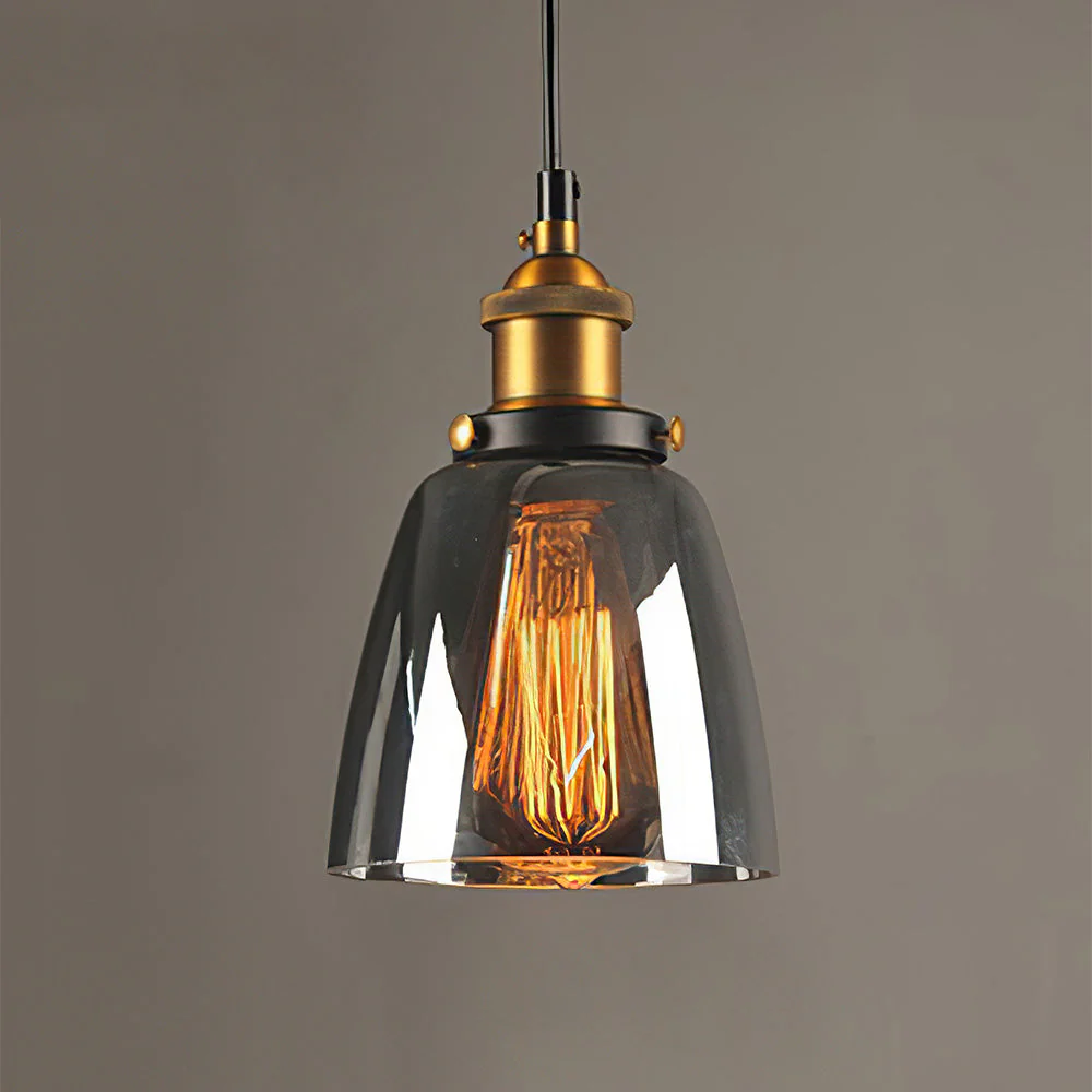 Nordic Clear Glass Bedside Pendant Light - Image 16
