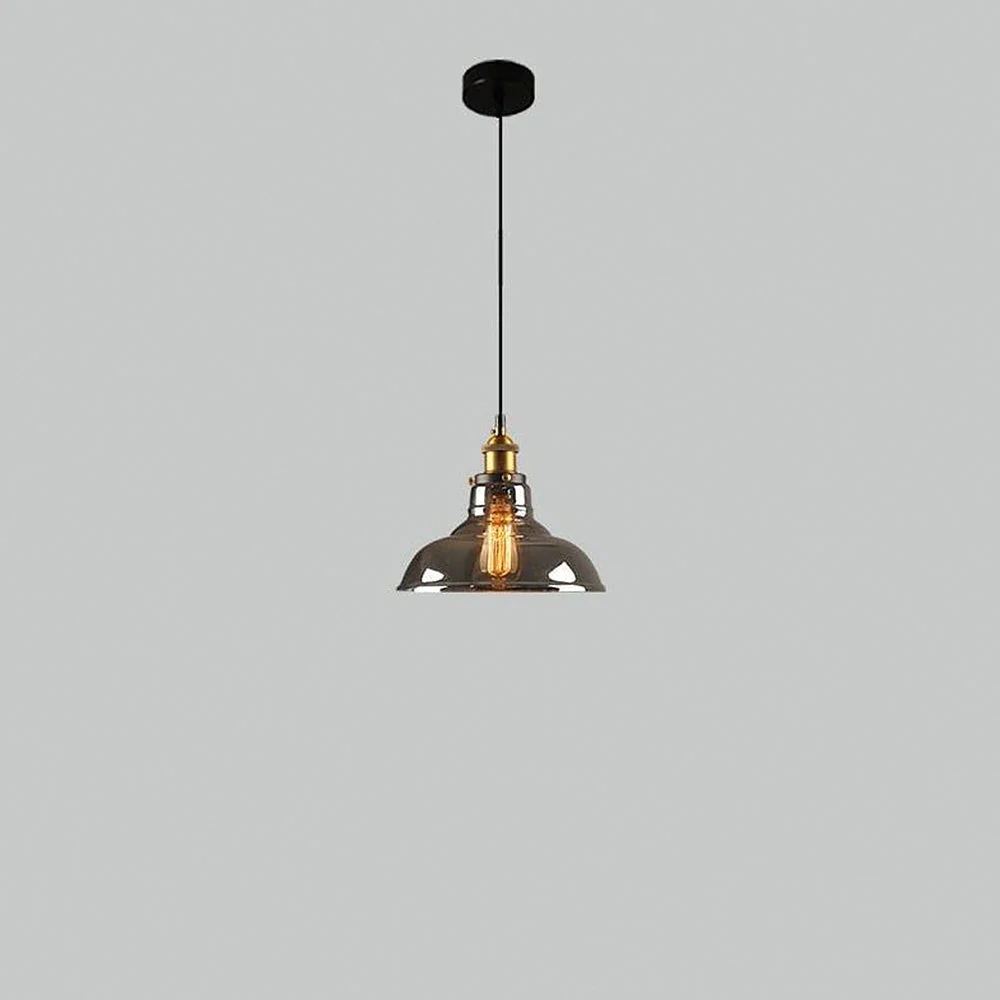 Nordic Clear Glass Bedside Pendant Light - Image 18