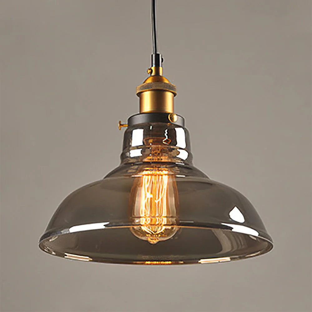 Nordic Clear Glass Bedside Pendant Light - Image 19
