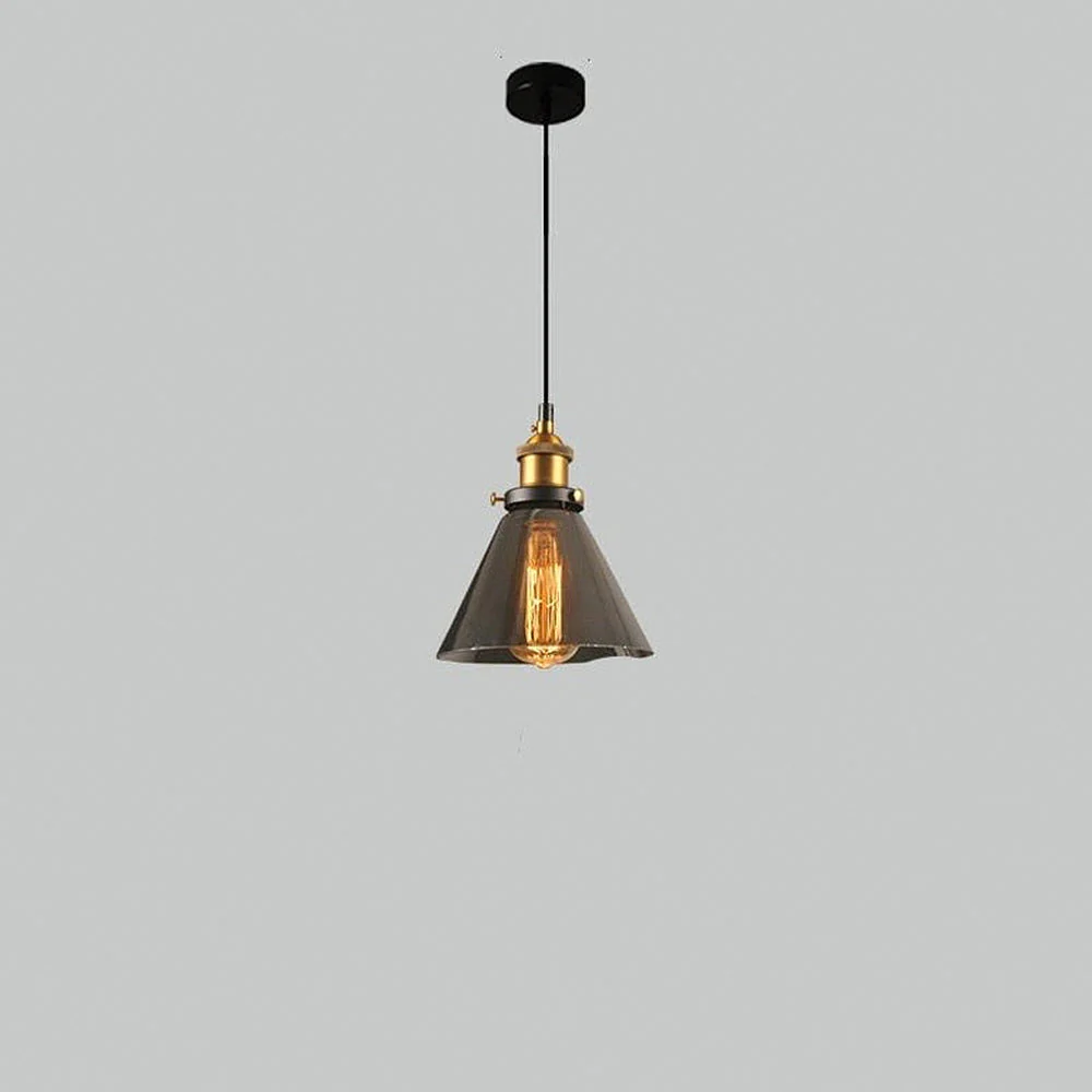 Nordic Clear Glass Bedside Pendant Light - Image 20