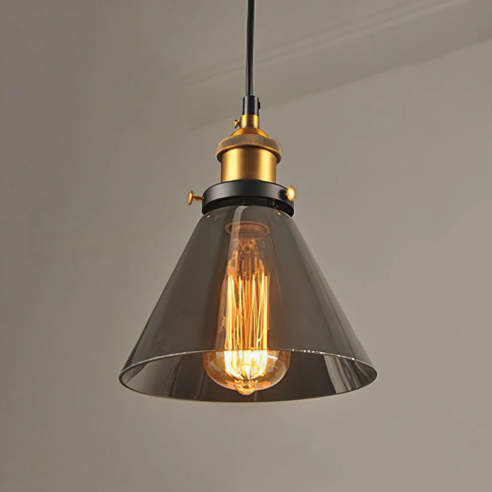 Nordic Clear Glass Bedside Pendant Light - Image 21