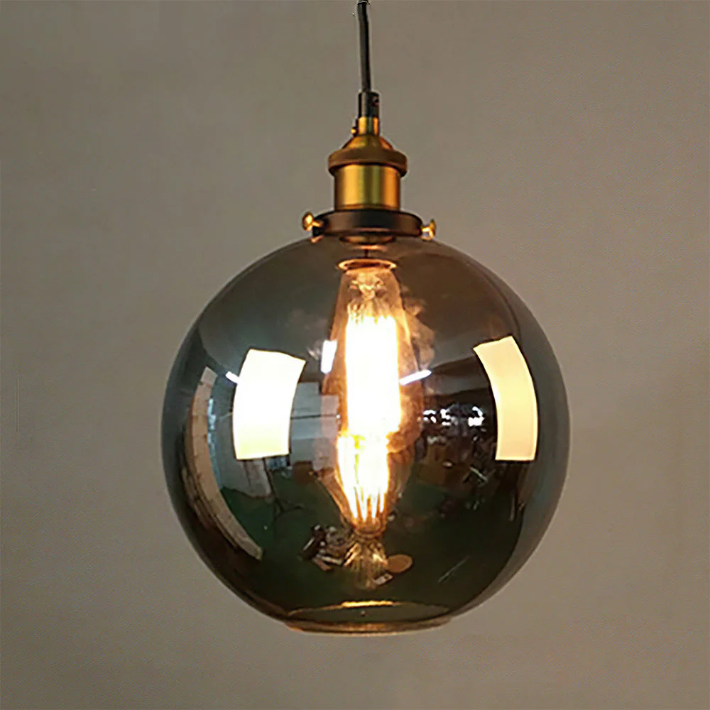 Nordic Clear Glass Bedside Pendant Light - Image 23