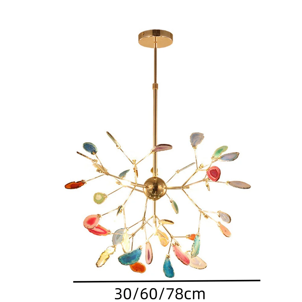Nordic Creative Light Luxury Agate Stone Chandelier - Image 10