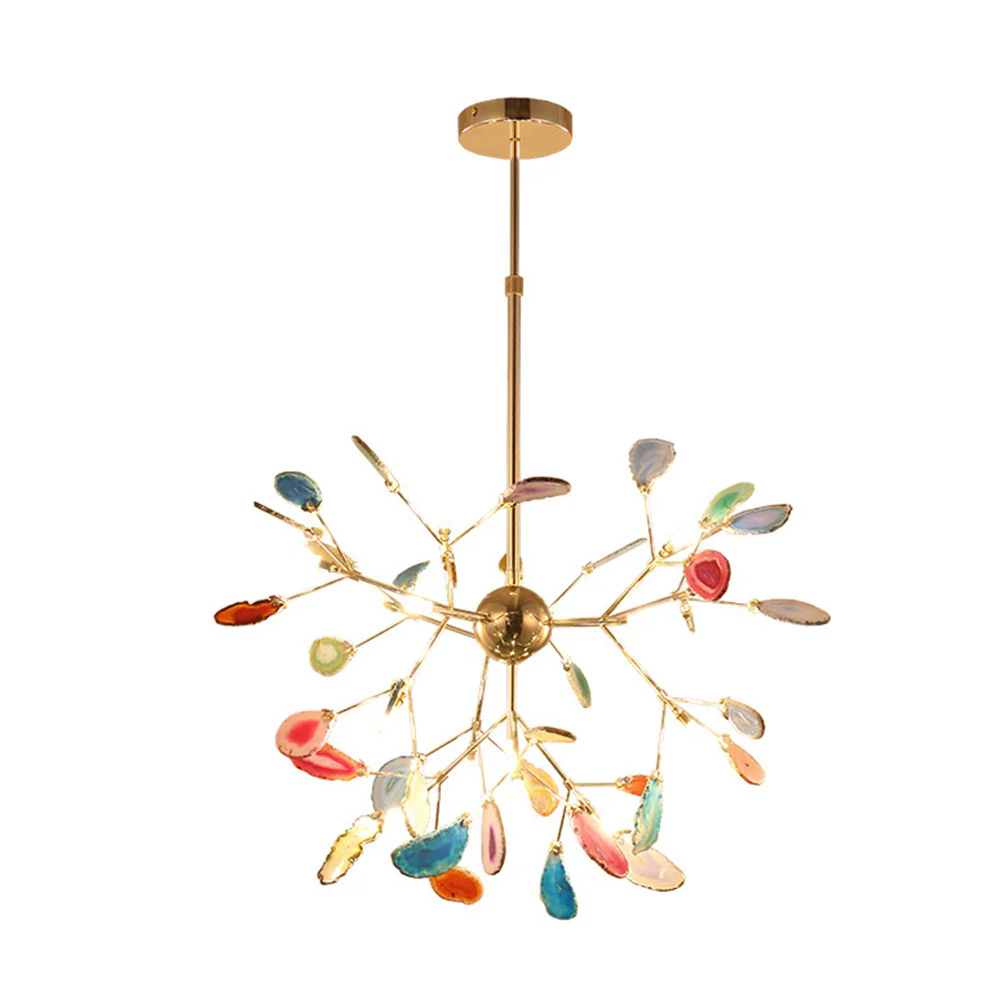 Nordic Creative Light Luxury Agate Stone Chandelier - Image 9