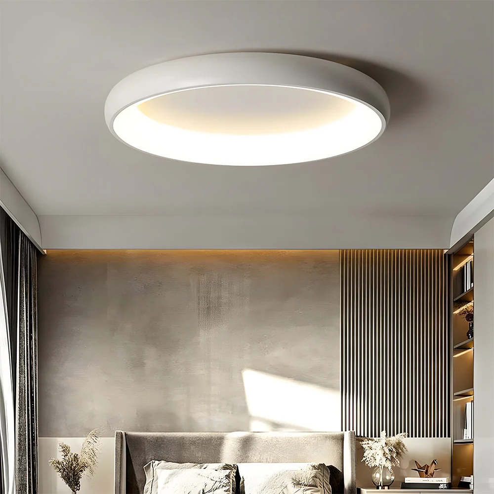 Nordic Creative Round LED Bedroom Ceiling Light - Image 12