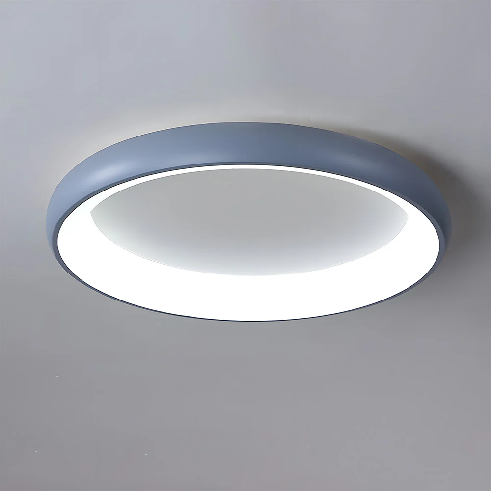 Nordic Creative Round LED Bedroom Ceiling Light - Image 16