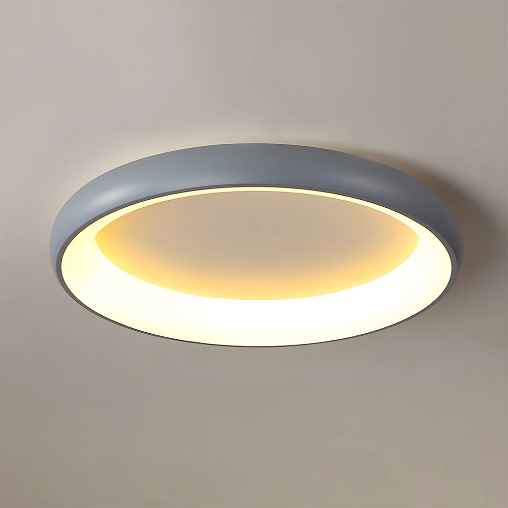 Nordic Creative Round LED Bedroom Ceiling Light - Image 19