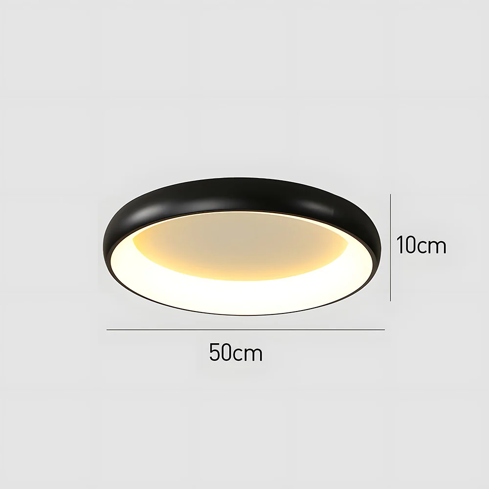 Nordic Creative Round LED Bedroom Ceiling Light - Image 6