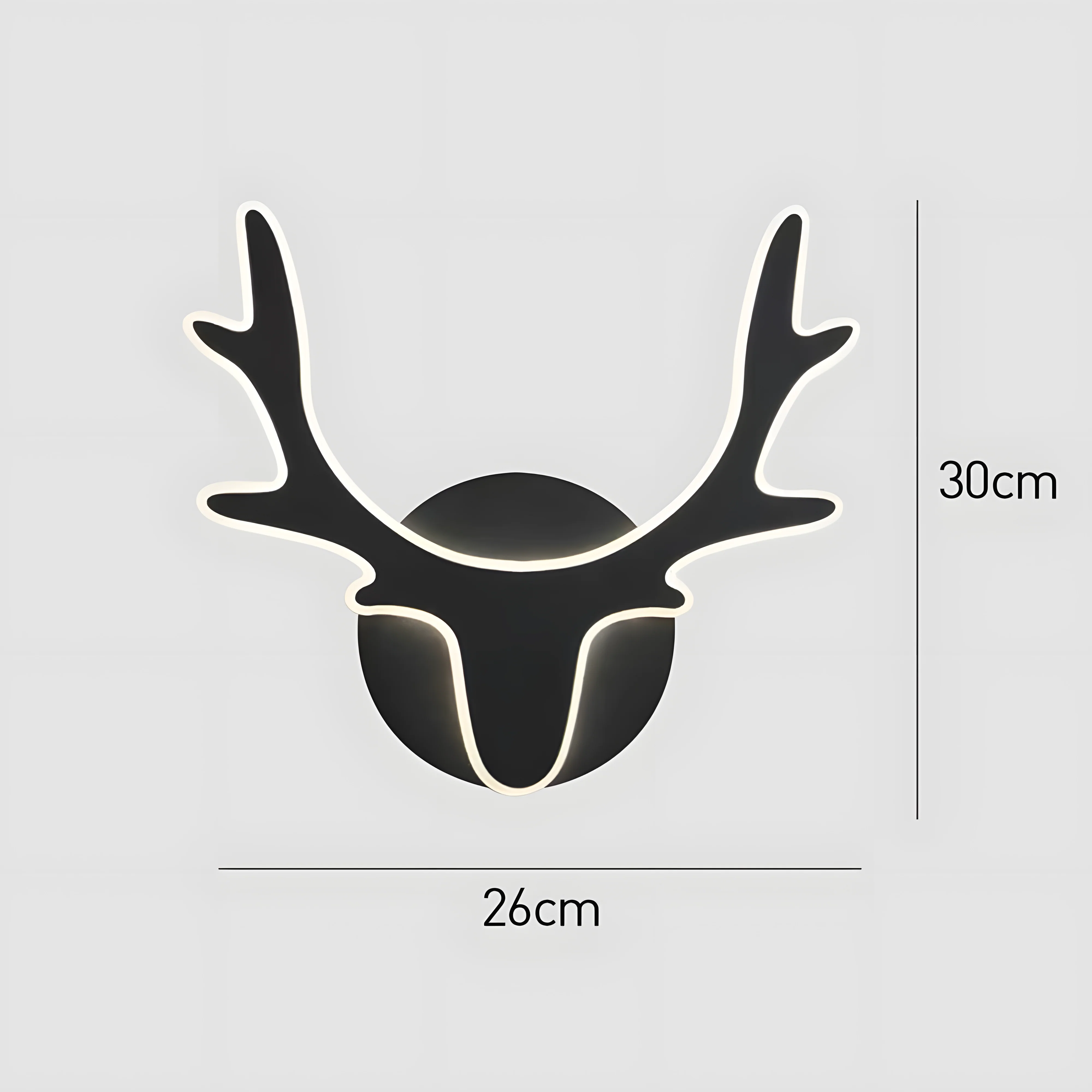 Nordic Deer Antler LED Wall Light - Image 3