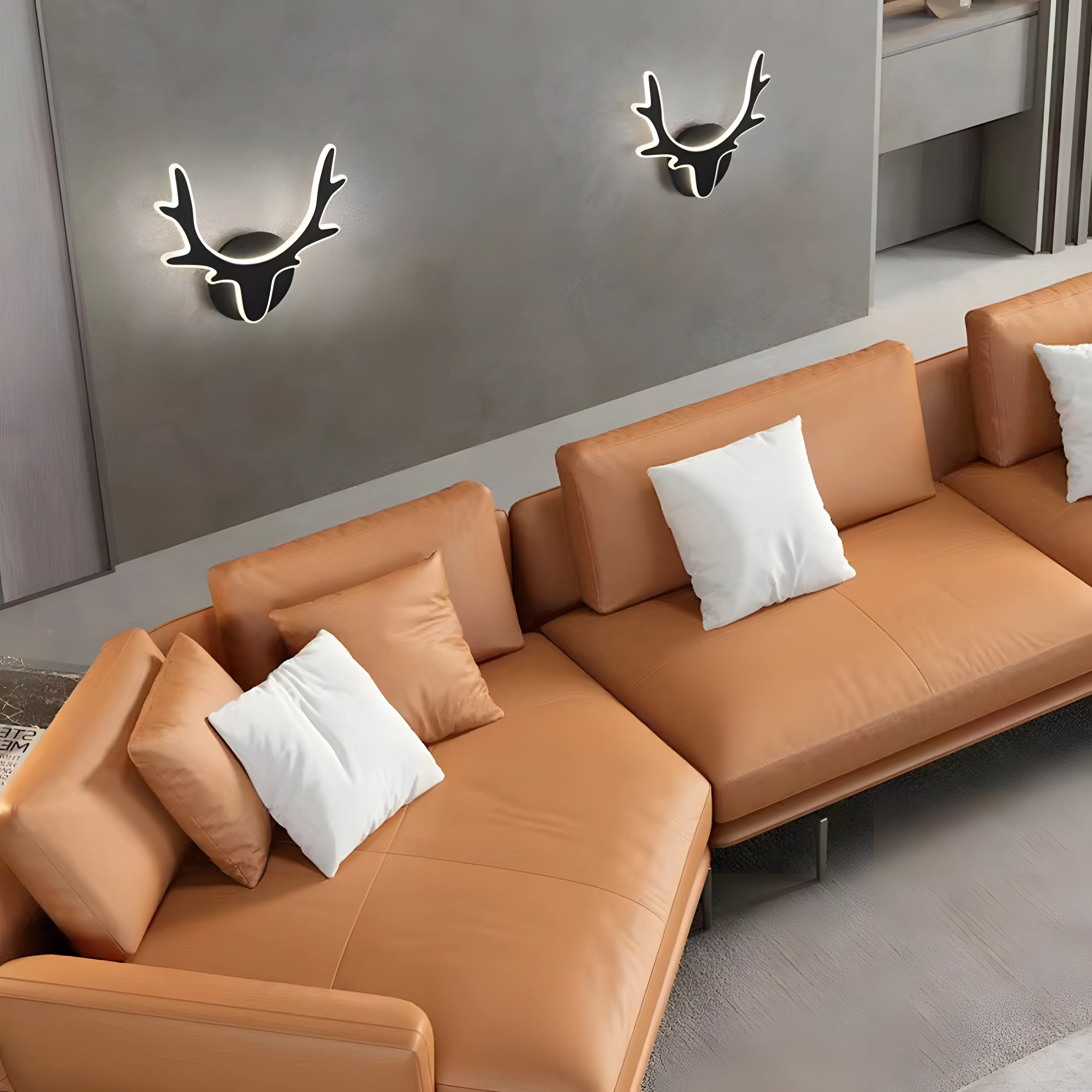 Nordic Deer Antler LED Wall Light - Image 4