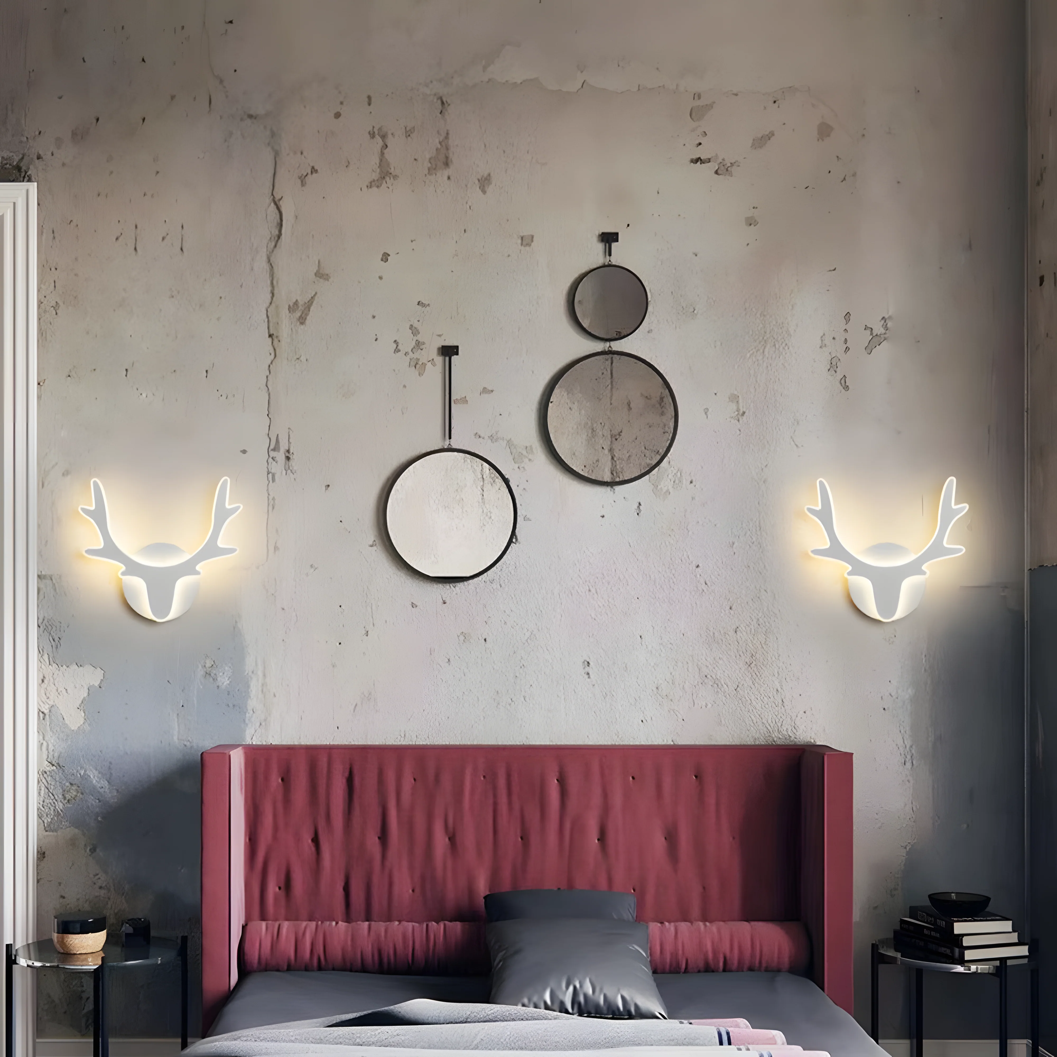 Nordic Deer Antler LED Wall Light - Image 9