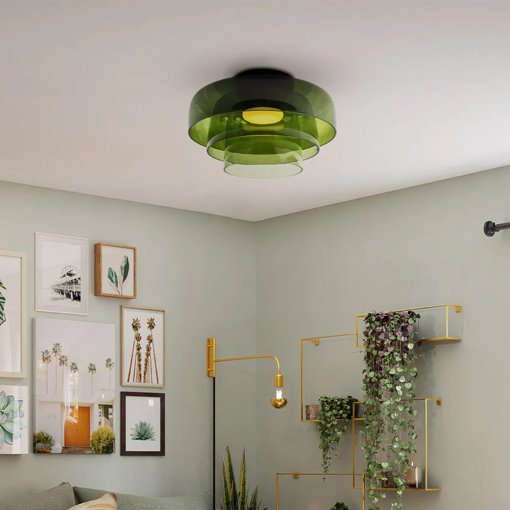 Modern Designer Creative Glass Ceiling Lamp For Living Room - Image 20
