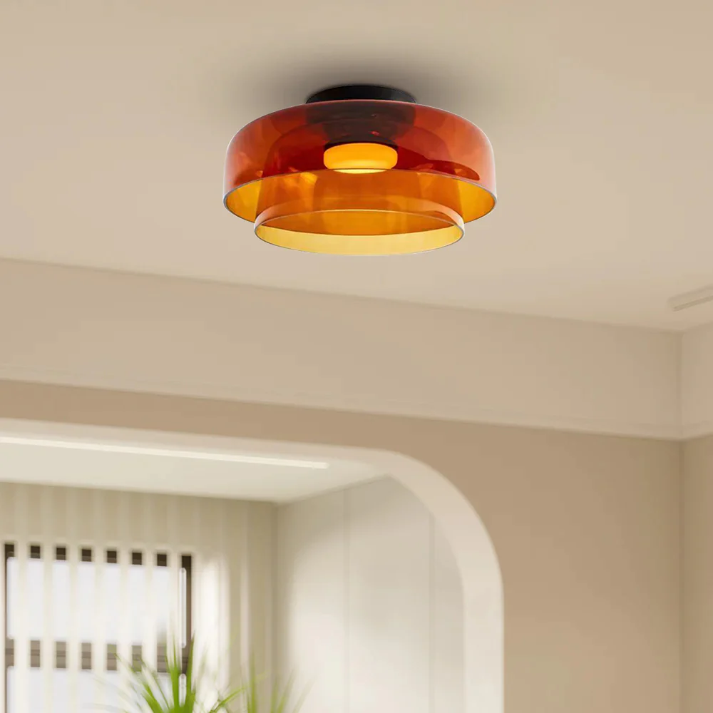 Modern Designer Creative Glass Ceiling Lamp For Living Room - Image 28