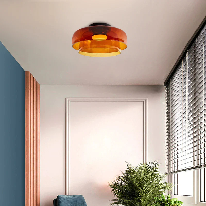 Modern Designer Creative Glass Ceiling Lamp For Living Room - Image 30